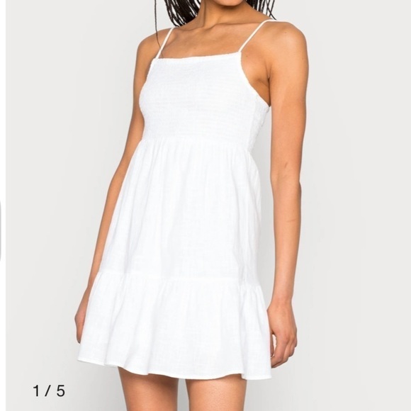 White Prairie Dress. - Picture 7 of 8